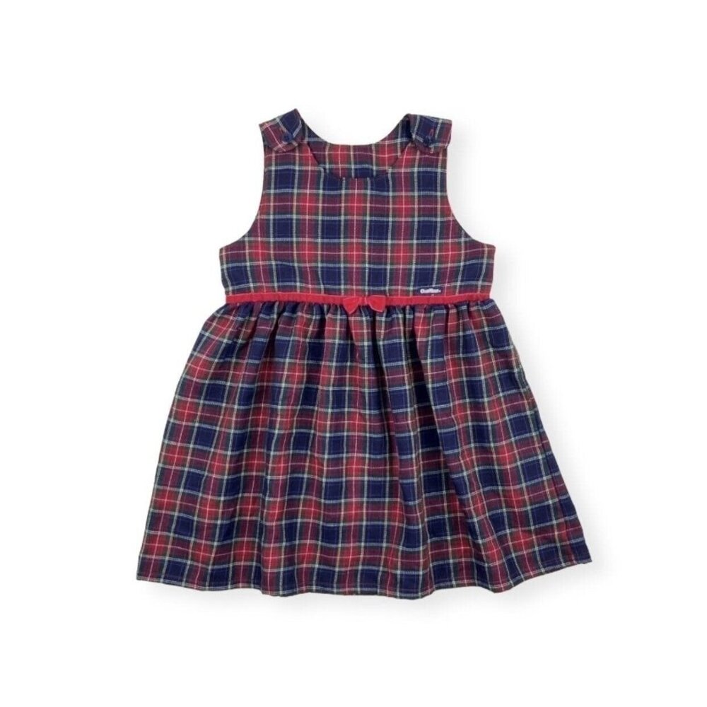 •Vintage• OshKosh Plaid Dress
